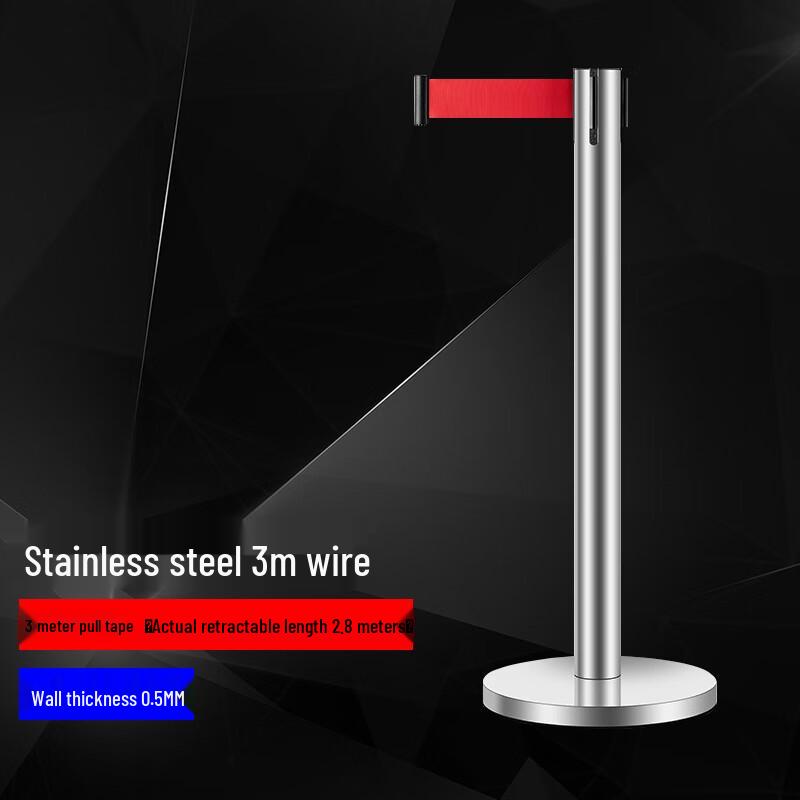 Ret retractable Belt Barrier Stanchion