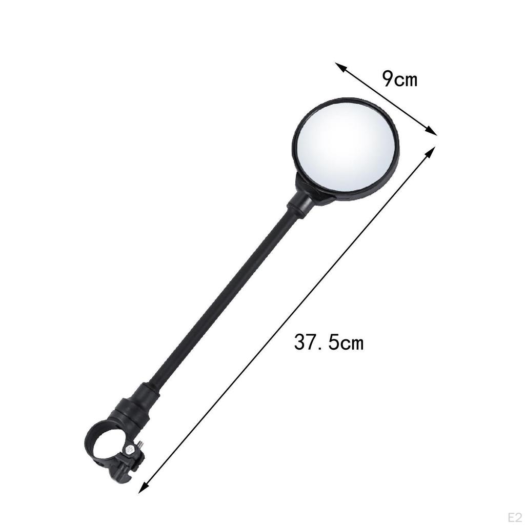 Fahrrad Spiegel Lenker Halterung, Rückspiegel, Fahrrad Weitwinkel Konvexen für