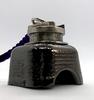 [Set] Netsuke Kettle & Cooking Stove Set, Made in Japan (Antique Silver)