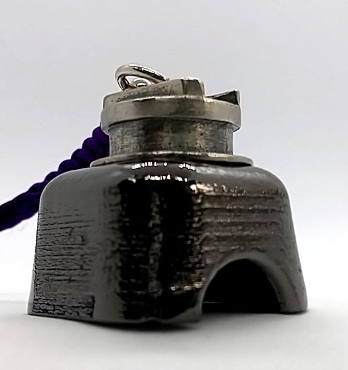 [Set] Netsuke Kettle & Cooking Stove Set, Made in Japan (Antique Silver)