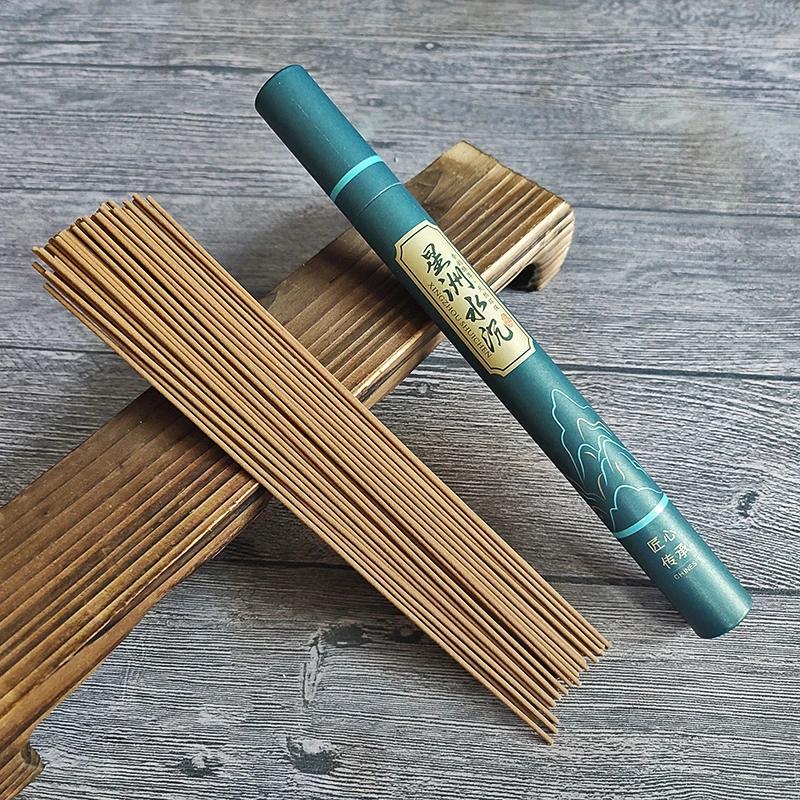 FY Natürliche 40 Stäbchen Sandelholz Räucherstäbchen Schlaf Chinesischer Hausduft Aroma Innen Buddha Räucherstäbchen Yoga Meditation Aromatherapie