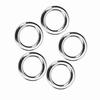 5 Sizes 50Pcs Set Stainless Steel Fishing Split Rings Lure Bait Connector Accessory