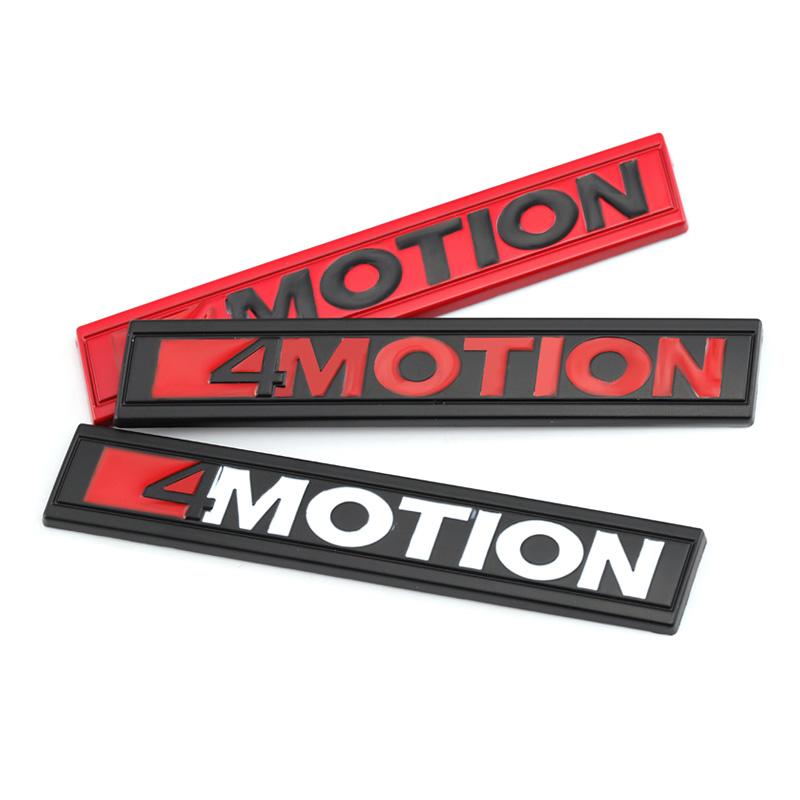4 Motion Logo Car Stickers Emblem Badge Decals Front Hood Grille for Volkswagen SUV VW Multivan Tiguan Highline 4motion Touareg Zd2