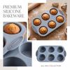 Silicone Baking Pan 10 Inch - Non-Stick Round for Oven, -Free Bakeware for, Pastries and Cakes
