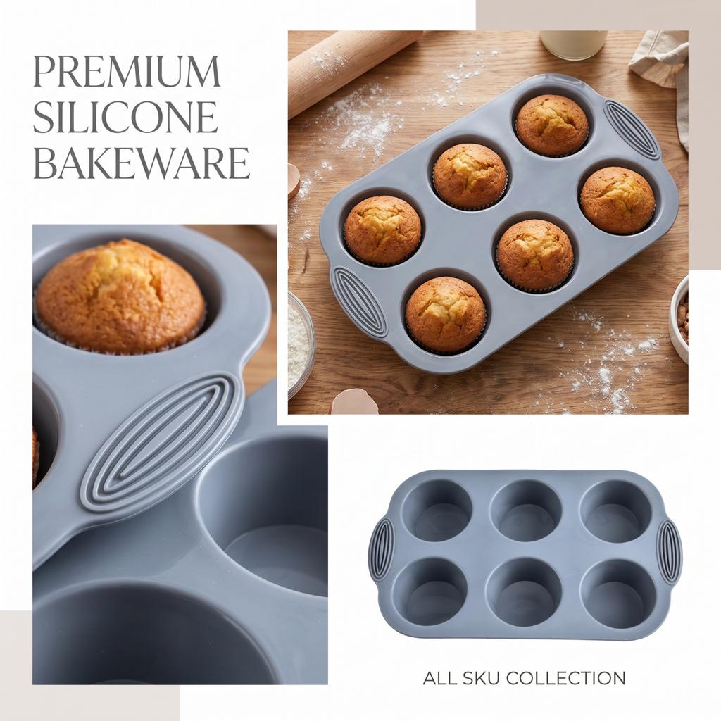 Silicone Baking Pan 10 Inch - Non-Stick Round for Oven, -Free Bakeware for, Pastries and Cakes