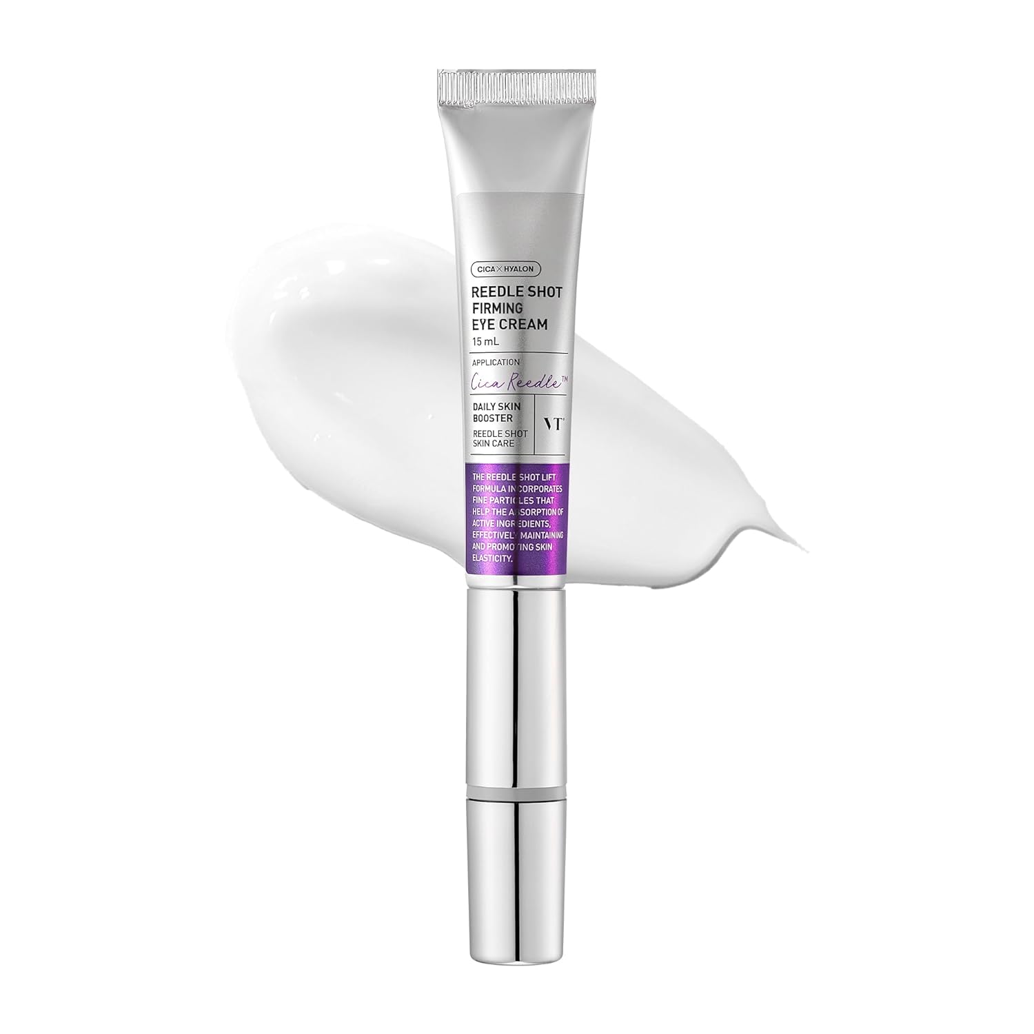 K-Beauty VT Reedle Shot Лифтинг-крем для век 15 мл лифтинг-крем для век против морщин темных кругов отечности 1ea