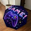 1PC game controller Umbrella-8-Rib Reinforced, Automatic Open, Lightweight & Durable, Cute Fashion Accessory for Outdoor, Beach, or Casual Use, Beach