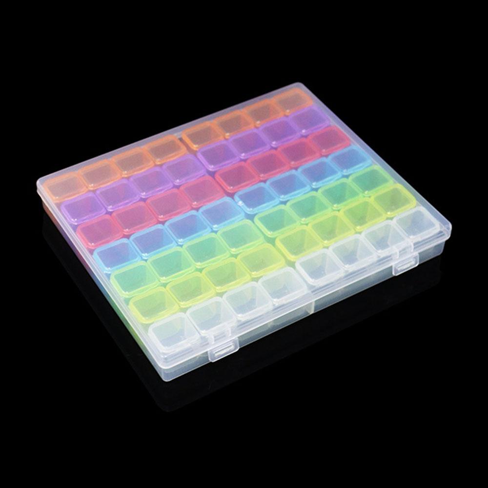 5D DIY Diamond Painting Tools Accessories Storage Box Container Diamond Embroidery Accessories Drill Box Mosaic Container Case