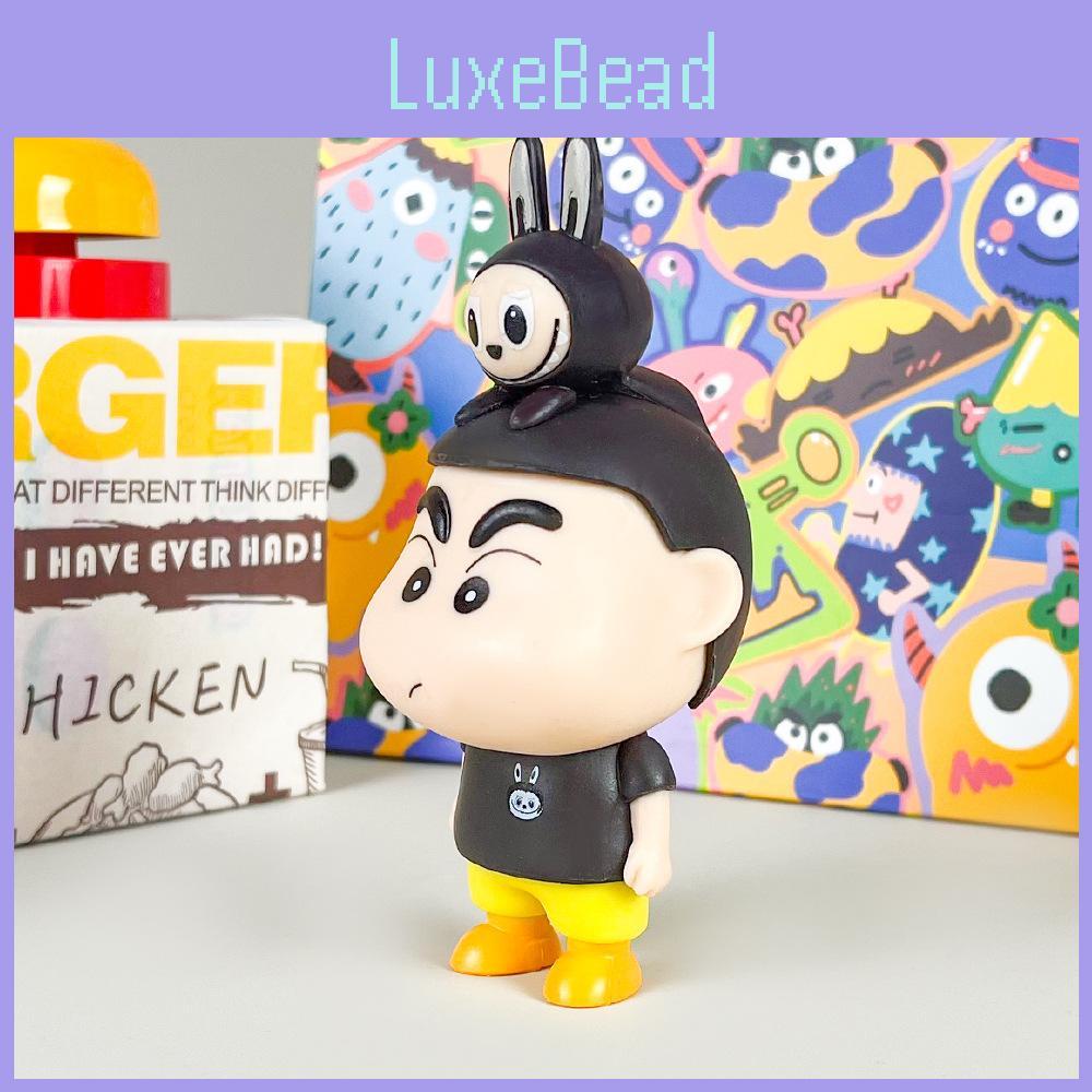 Pvc Shinchan Crayon Desktop Figure Room Decor With Assembly Feature