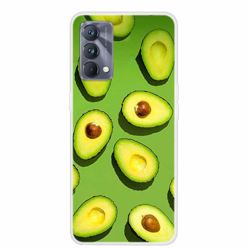 For Realme GT Master Edition Case Animal Soft Silicone TPU Phone Cover Case for Realme GT Explorer Master Edition Fruit Coque