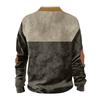 Spring And Men's Standing Collar Sweatshirt Is Outdoor Casual Sweaters Tops