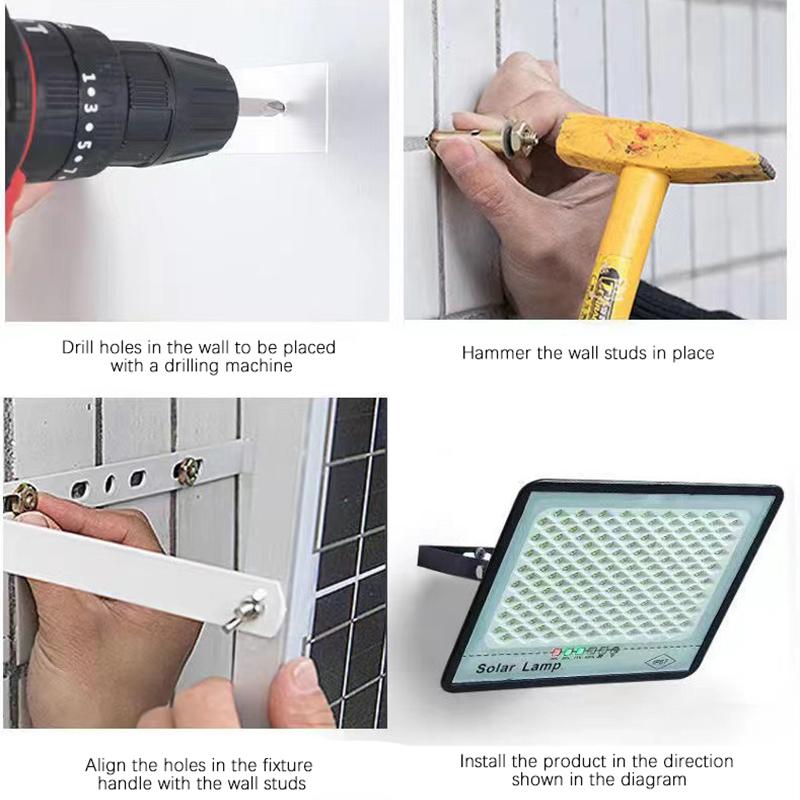 Solar Lights Outdoor Garden Lights Home Flood Lights Garden Solar Wall Lights Road Lights Solar Street Lights