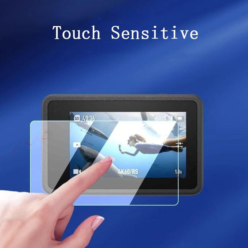 For DJI Osmo Action 5 Pro Tempered Glass Film Screen Protector Lens Tempering Glass Protective Film Camera Accessories