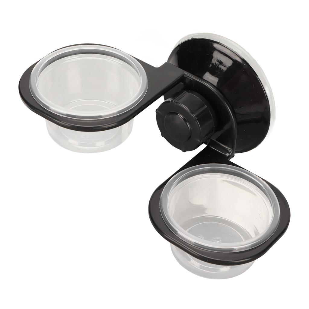 Reptile Food Water Feeding Bowl Multipurpose Dual Fixed Reptiles Hanging Water Basin for Home