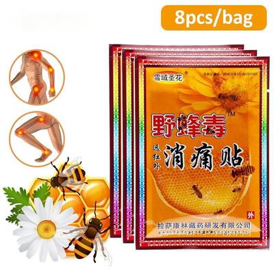 Bienengift Pflaster Kniegelenk Nerven Schmerzlinderung Balsam Heizung Aufkleber