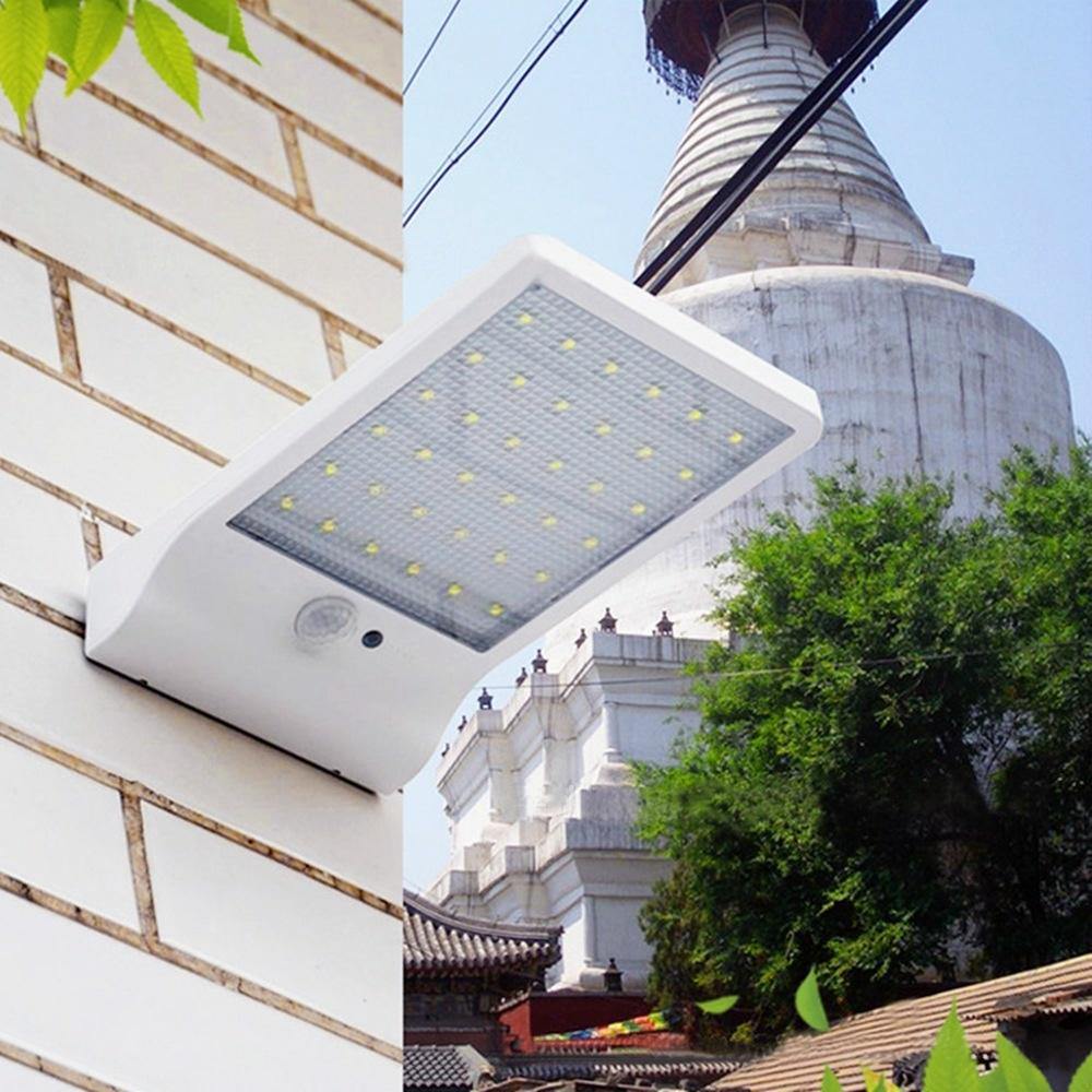 Buy Outdoor Solar Wall Light Garden Light LED Human Body Induction ...