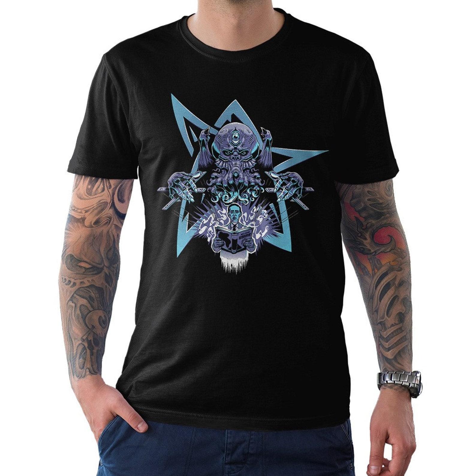 H. P. Lovecraft The Call of Cthulhu T-Shirt, Men s and Women s Sizes (drsh-142) 3XL