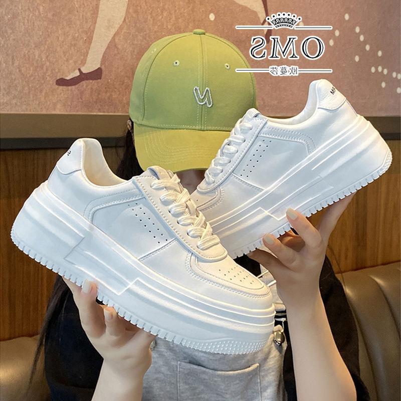 

Thick-soled 22 new thin breathable sports and leisure shoes increase the tide of board shoes 35 белый