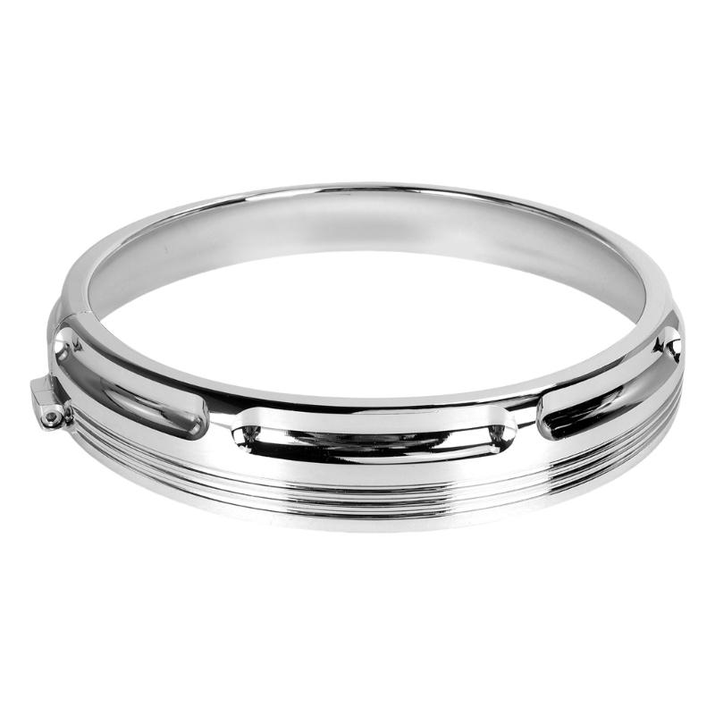 

Upgrades 7 Inch Headlamp Cover Aluminum Headlight Protector easy installs Headlight Cover Suitable for Bikes Voyaging серебряный