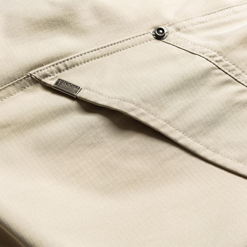 Fashion Summer Calf-length Pants for Men Clothes Thin Casual Elastic Waist Short Pants