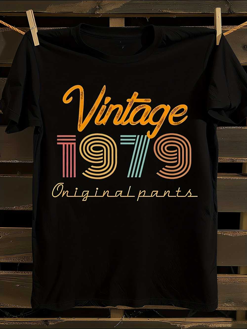 Винтажная графическая футболка 1979 года XXXL