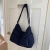 Summer new retro canvas bag large-capacity handbag commuting make-up class students class tote bag