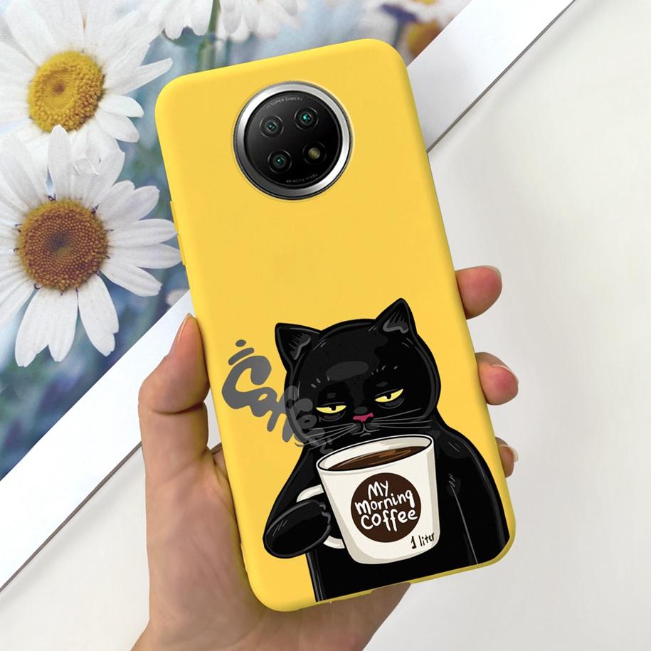 For Xiaomi Redmi Note 9T Note 9 5G Case Fashion Flower Shockproof Silicone Soft Matte Phone Cover For Xiomi Redmi Note 9T Fundas
