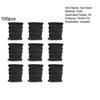 100Pcs Hair Bands Soft Breathable Non-Woven Elastic Fit Disposable Spa Headbands Makeup Beauty Salons Travel Hair Wrap