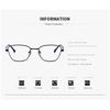 2PCS Metal Frames Cat Eye Myopia Eyeglasses High-end Near Sight Eyewear Transparent Anti- Blue Lightweight Minus Diopter Eyeglasses