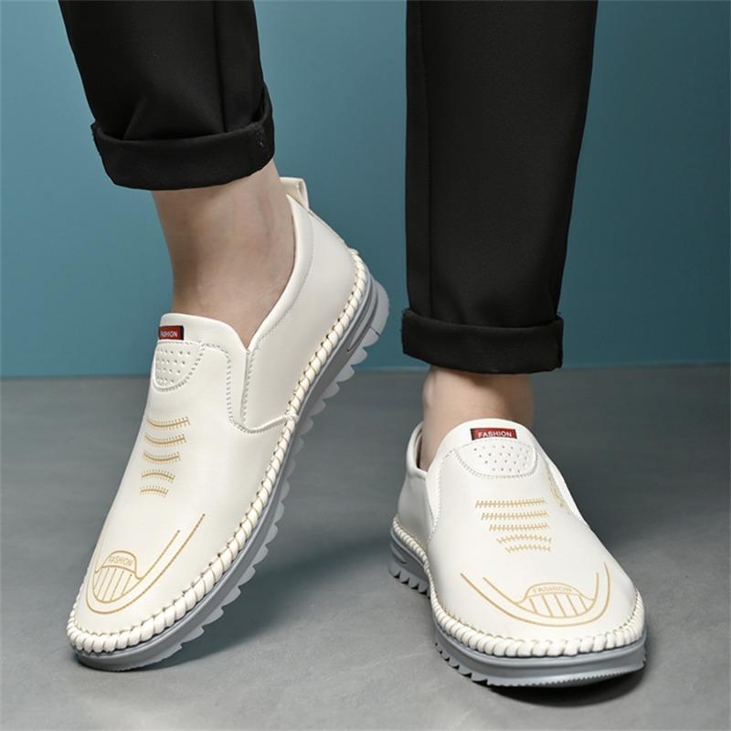 New Men Loafers High Quality Handmade Leather Shoes Moccasins Fashion Casual Shoes for Men Soft Sole Driving Shoes Zapato Hombre