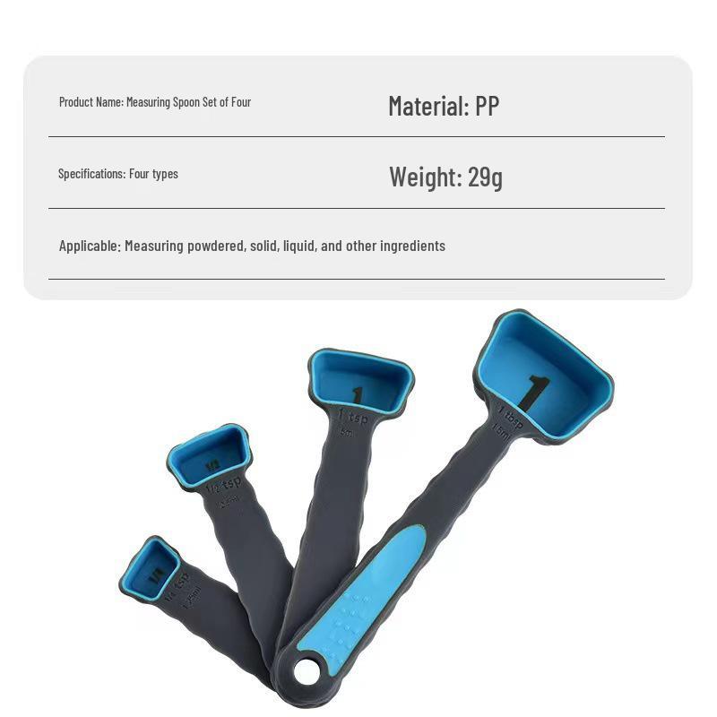 

Collapsible Silicone Measuring Cups Set: 4-Piece Retractable Kitchen Tools for Coffee, Flour, and Baking. Standard