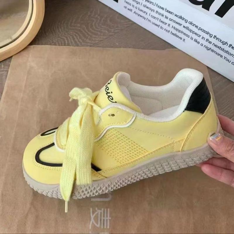 Autumn mesh white shoes women's trendy new sports and leisure shoes versatile student board shoes