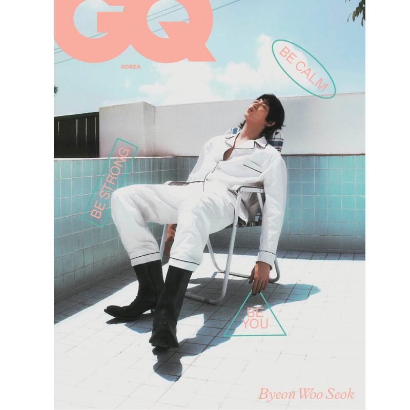 GQ Korea MAGAZIN 2025 August Byeon Woo Seok K POP, KSTAR, KIDOL, KFASHION