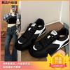 Niche German Training Shoes Women's 2025 Autumn New Breathable Mesh Versatile Casual Sports Shoes Platform Running Forrest Gump Shoes