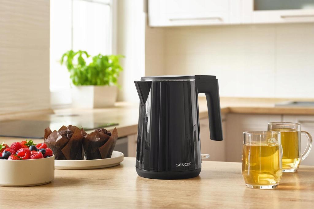Sencor SWK 0156BK Electric Kettle 1500W 1L Black