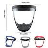 Full Face Active Shield Protective Visible Expression Transparent Breathable Comfortable Adults Reusable Face Shield