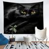 Lazy Cat Printed Living Room Decoration Wall Hanging Tapestry Yoga Mat Rug Home Decor Art