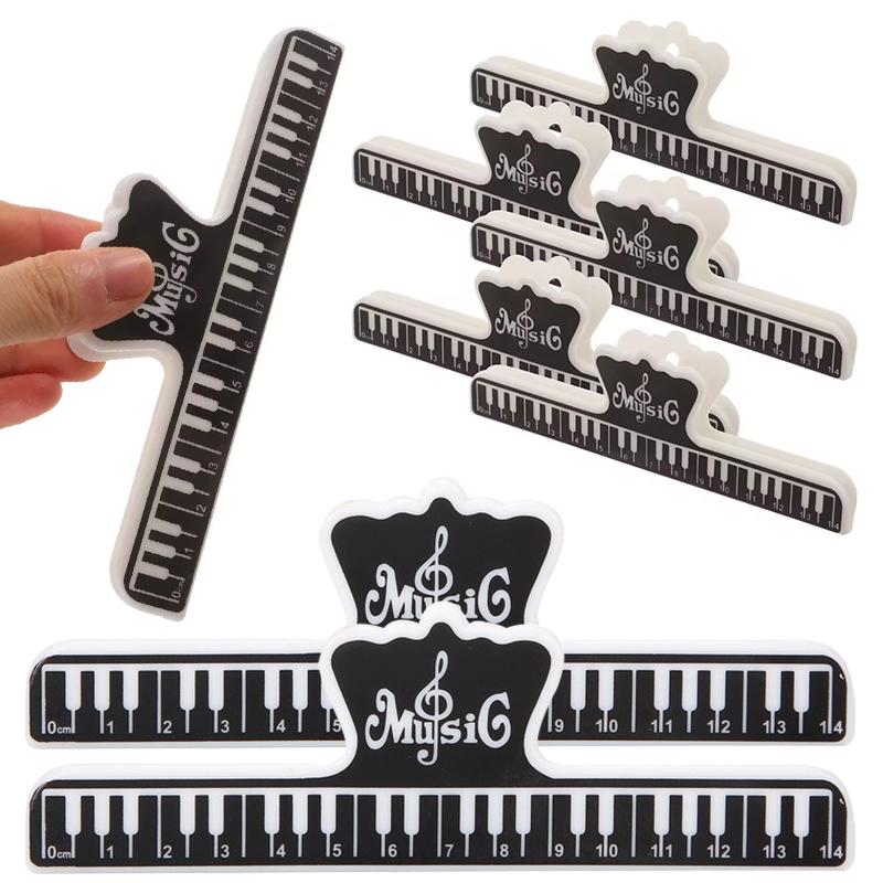 1-5PCS/Pack Portable Music Sheet Page Holder Clip Versatile Use File Sorting Book Magazine Clamps Home Office Daily Supplies ZYF