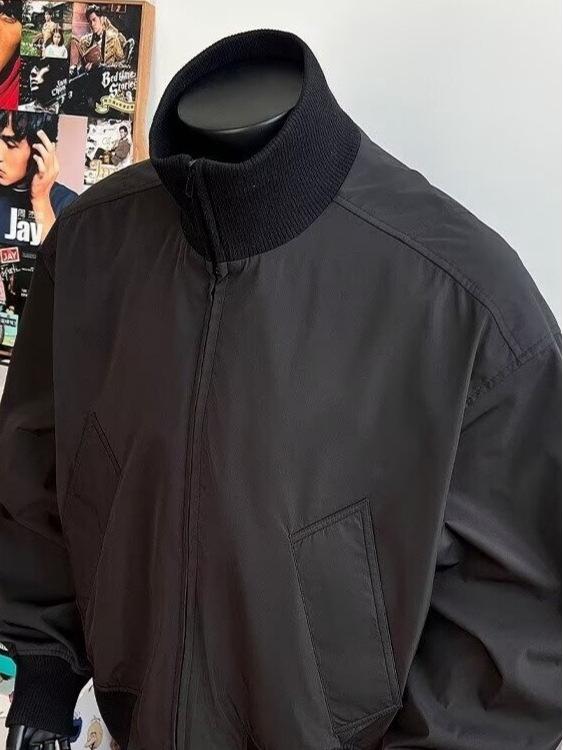 Men's Retro Stand Collar Jacket - Trendy, Comfortable, Casual Outerwear