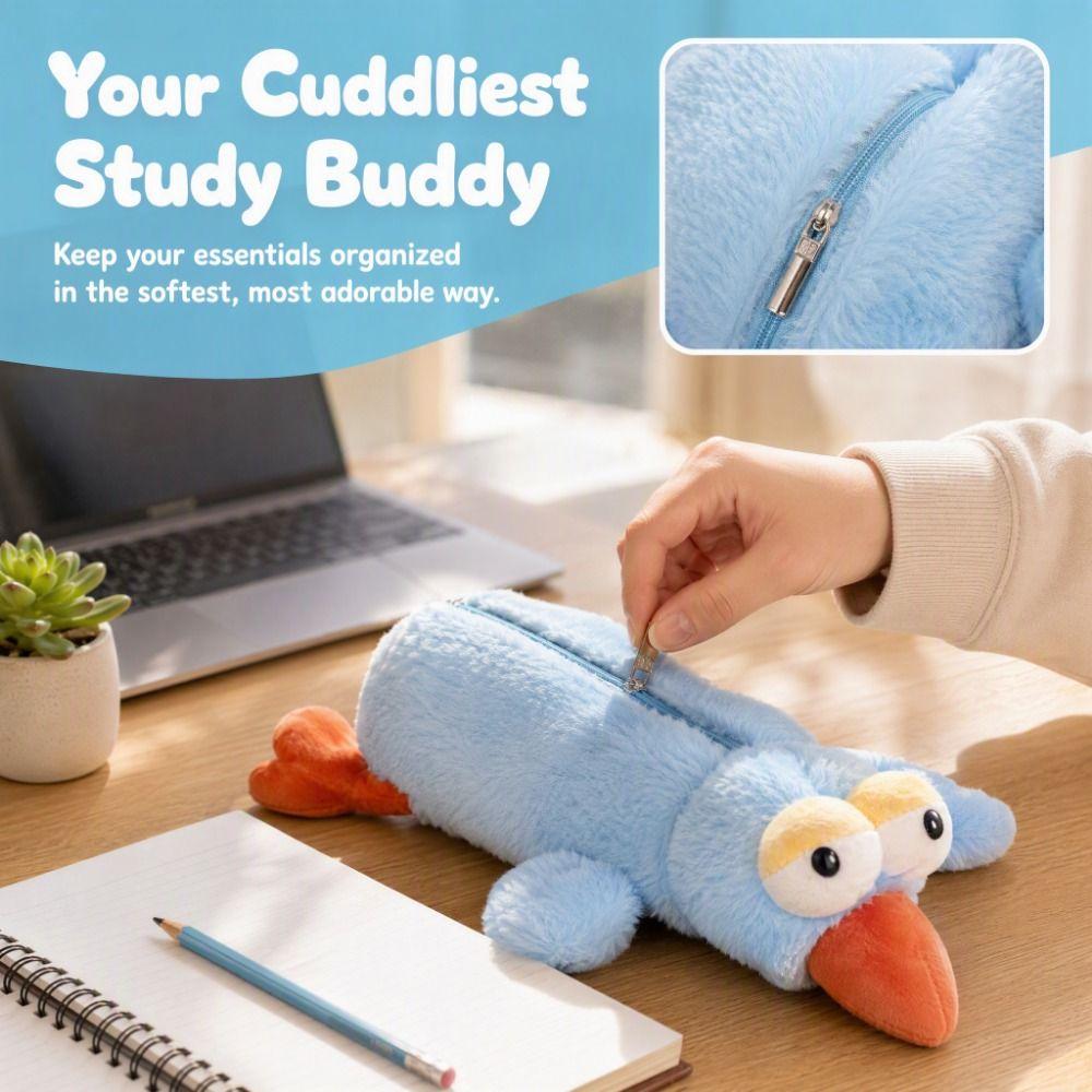 Plush Plush Animal Pencil Case Cute Cute Pen Bag Funny Pencil Pouch For Students