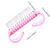 1pcs Cleaning Nail Brush Tools File Nail Care Manicure Pedicure Soft Remove Dust Small Angle Clean