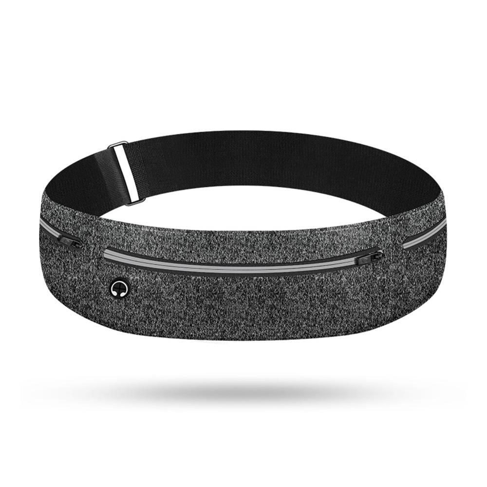 

Mobile Phone Running Belt Waterproof Cell Phone Pouch Men Waist Bag Sport сірий