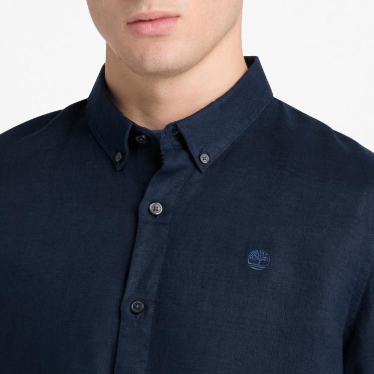 Timberland Long Sleeve Polo Button Shirt Men shirts TB0A69FY4331