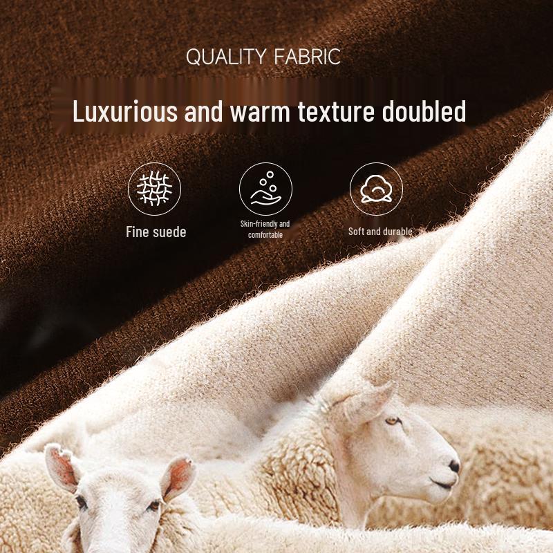 Jeanswest Herren Modal-Wollmischung Pullover mit halbhohem Kragen T2009