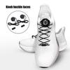 Shoe Laces for Sneakers No Tie Automatic Lock Rotating Buckle String Knob Style Shoe Laces for Men Women Youth Adults Travel