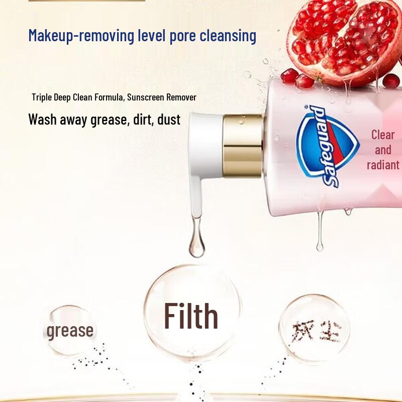 Safeguard Skin Renewal Shower Gel with Pomegranate Scent