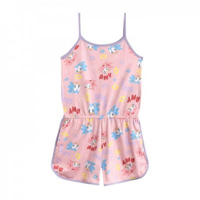 Girls Sonic & Amy Sleeveless Playsuit