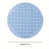 Round Shower Mat, Pvc, Non-Slip & Waterproof, Massage & Safety Features For Bathroom, Ideal For Home Use - Odorless