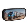 Classic Train Pencil Cases High Speed Rail Train Pencilcases Pen Holder Big Capacity Bag School Supplies Zipper Stationery