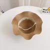 [Misia Luxury] Sun Hat, Hat, Cap, Straw Hat, Kids, Boys, Girls, Children, Summer, Beach, Outdoor, Breathable, Sun Protection, UV Protection, Ribbon,